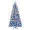 Blue PVC and Metal LED Christmas Tree with 270 Lights - Pre-Lit